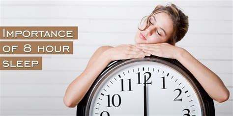 Importance Of 8 Hour Sleep Kdah Blog Health And Fitness Tips For
