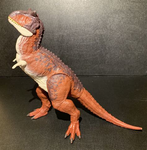 Jurassic Park World Carnotaurus Action Attack Dinosaur 11” Action Figure Mattel Ebay