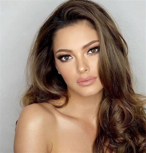 Demi Leigh Nel Peters Miss Universe From South Africa Pageant Makeup Brunette Makeup