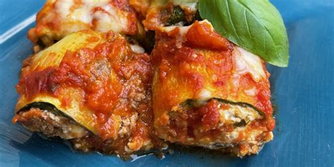 Zucchini Lasagna Rolls Recipe