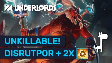 Unkillable Healing Disruptor Dota Underlords Win Rate Build