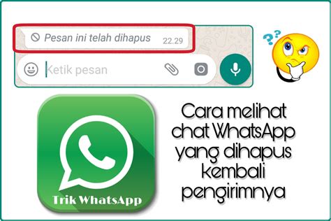 Karena saya tidak tahu apakah ada perbedaan atau tidak antara whatsapp versi android dengan versi iphone. Cara Mengetahui Chat WhatsApp Yang Dihapus Lagi Pengirimnya