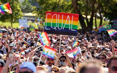 Australians Joyously Celebrate ‘yes Vote For Same Sex Marriage