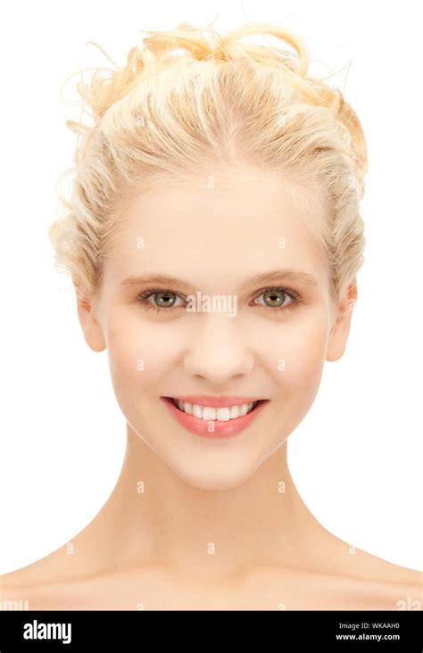 Face Of Beautiful Teenage Girl Stock Photo Alamy