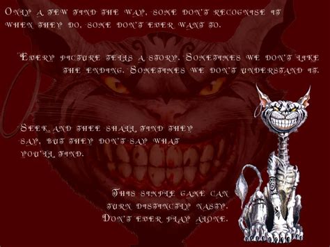 alice madness returns cheshire cat quotes