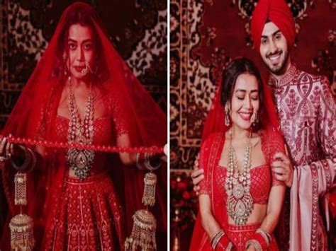 Neha Kakkar Shares Unseen Photos Of Her Dreamy Wedding With Husband Rohanpreet Singh नेहा