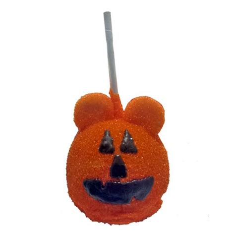 Disney Goofy Candy Co Caramel Apple Mickey Pumpkin