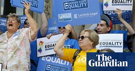 new jersey superior court judge orders state to allow same sex marriage us news the guardian