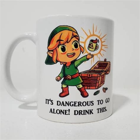 Legend Of Zelda Mug Etsy