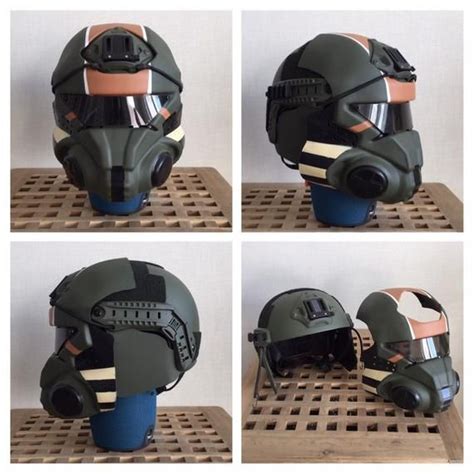 They can be found in each mission, for a total of 46. Titanfall Militia airsoft pilot helmet/mask | Etsy ...