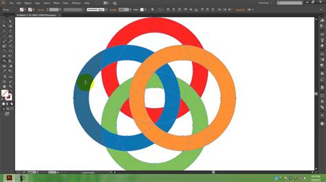 How To Use Shape Builder Tool In Adobe Illustrator Youtube