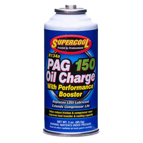 Pag 150 Oil Charge With Performance Enhancer 3oz Tsi Supercool