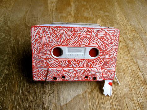 For More Pictures Of This Cassette Tape Wallet Visit Our Etsy Website