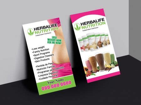 Con canva, cualquiera puede diseñar completamente gratis. Herbalife Business Card | Herbalife business, Herbalife ...
