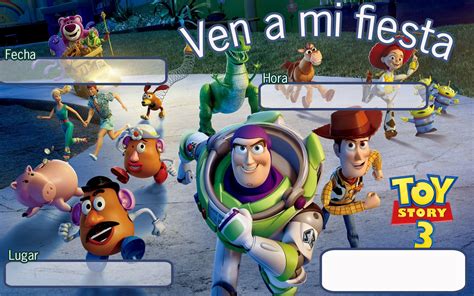 Imagenes De Tarjetas De Cumpleaños De Toy Story - Varias Tarjetas