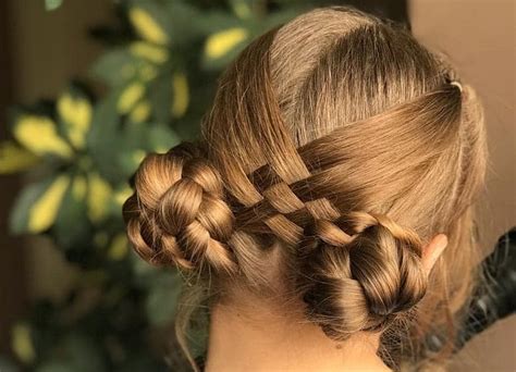30 Cute And Easy Two Buns Hairstyles For 2023 Hairstylecamp