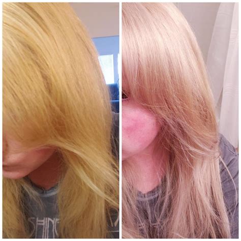 Orange Hair Wella Toner Before And After