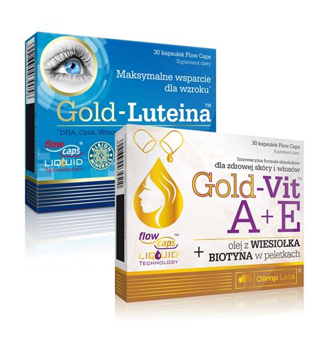 Olimp Gold Luteina Gold Vit A E Dobry Wzrok Allegro Pl