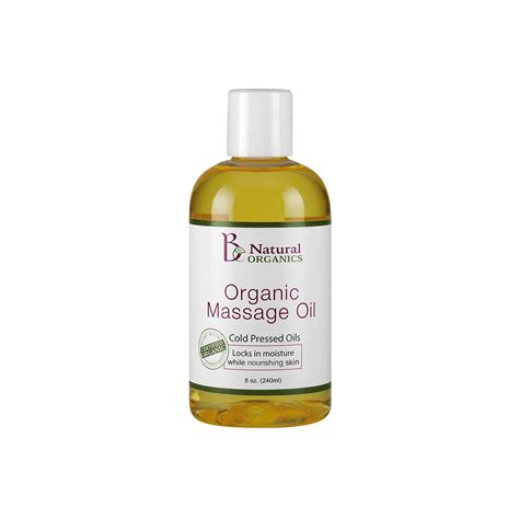 Organic Body Massage Oil 8 Oz