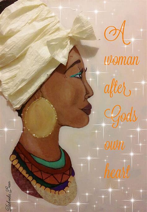 A Woman After Gods Heart Painting By Dishonka Green Pixels