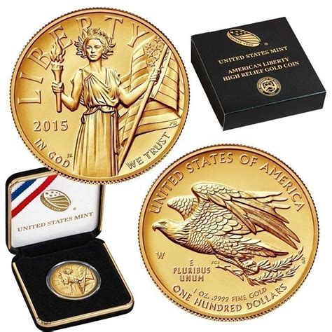 2015 W 1 Oz American Liberty Gold Coin Bullion Exchanges