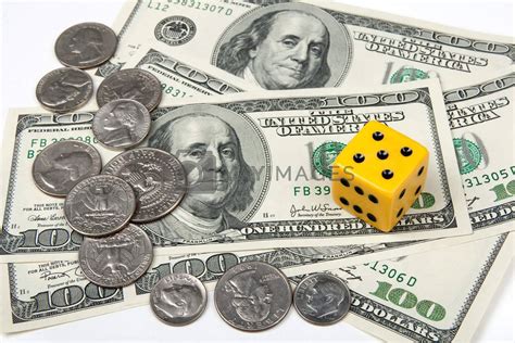 Yellow Dice And Money By Anikasalsera Vectors And Illustrations With