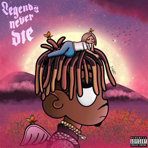 Juice Wrld Animated Juice Wrld Sprouts Wings In Dreamy Animated Video For Smile With The