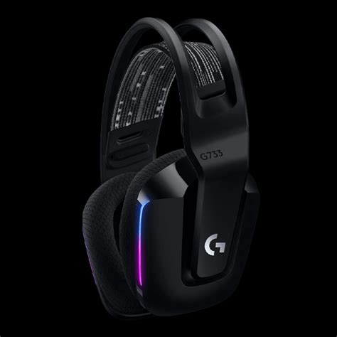 Detachable microphone, blue vo!ce mic technology. Игровая гарнитура Logitech G733 Lightspeed RGB Wireless ...