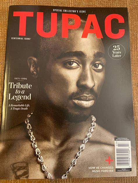 Tupac Magazine 2021 Tribute To A Legend Centennial Icons Etsy