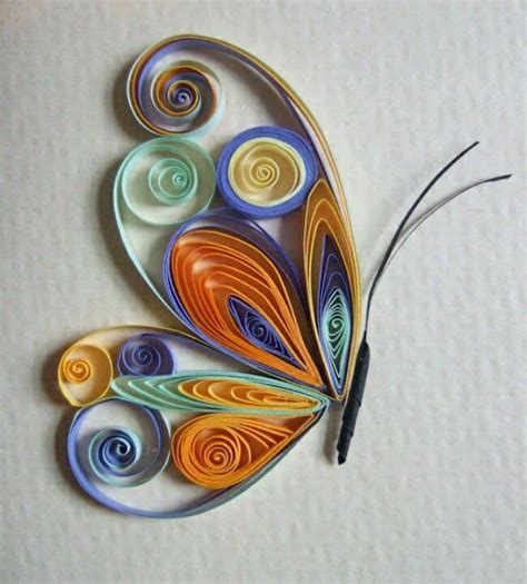 Mariposa Quilling Techniques Quilling Butterfly Quilling Designs