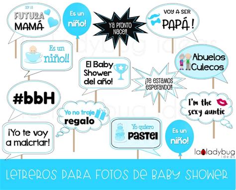 Carteles Para Fotos De Baby Shower Niño Archivo Para Etsy