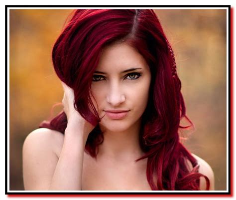 Long Dark Red Hair Color Style Health And Beauty