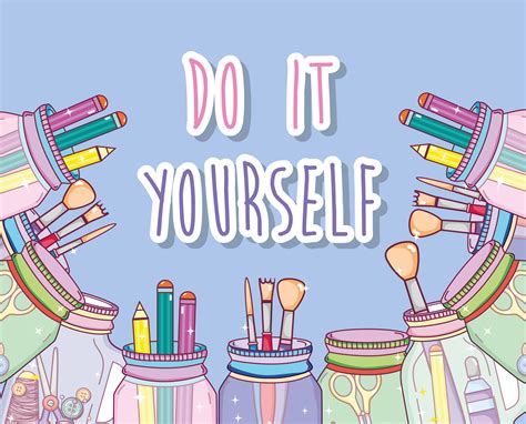 Do It Yourself Crafts Concept 642063 Download Free Vectors Clipart