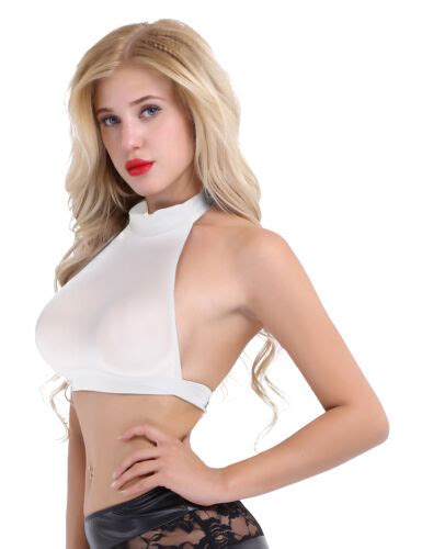 sexy women mesh sheer see through crop top t shirt blouse sleeveless tee vest ebay