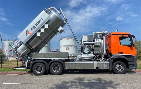 Ecovac Vacuum Truck Delivered To Aq Rent Koks Group