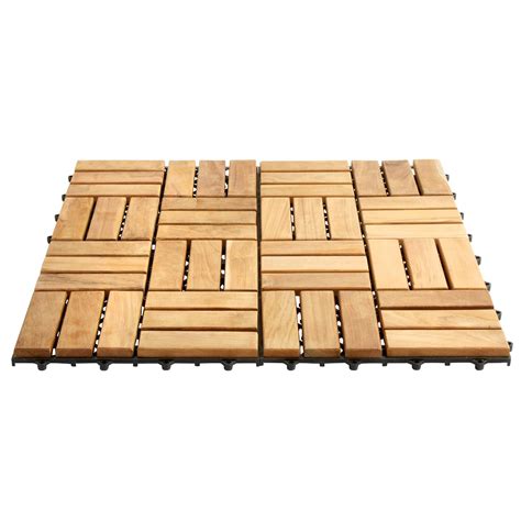 Shop for outdoor patio art online at target. Teak flooring tiles are a terrific, weather-resilient ...