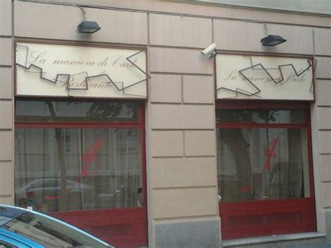 Speisekarte Von La Maniera Di Carlo Restaurant Mailand Via Pietro Calvi 2
