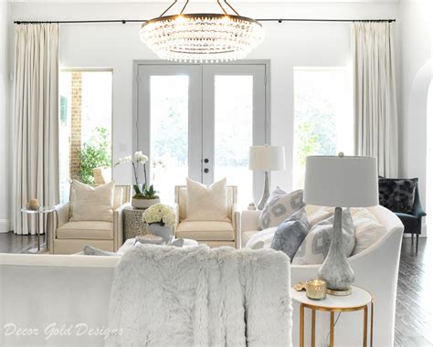 Living Room Decor Gold Designs