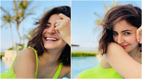 Anushka Sharma In Neon Swimsuit Adds A Dash Of Colour To Instagram India Today