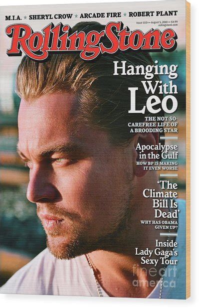 Rolling Stone Cover Volume 1110 852010 Leonardo Dicaprio