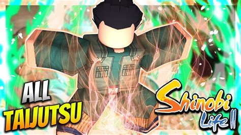 It includes those who are seems valid and also the old ones which sometimes can still work. Showcasing EVERY TAIJUTSU Move in Shinobi Life 2 Roblox ...