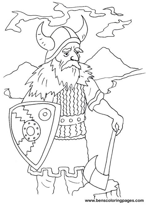slashcasual viking coloring pages