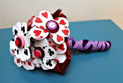 Diy Playing Card Flower Cards Creations