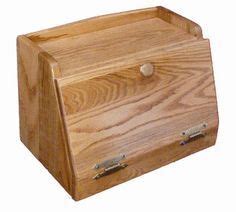 These bread box plans are based on a bread box i made while working at my first cabinet job shortly. How to Make a Wooden Bread Box at Free Woodworking Plans | Wooden bread box, Woodworking ...