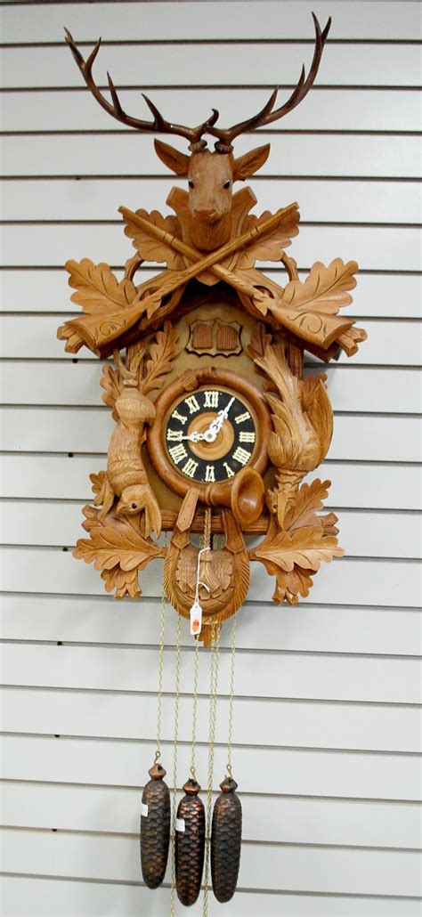 Vintage 8 Day Musical Hunters Cuckoo Clock Price Guide