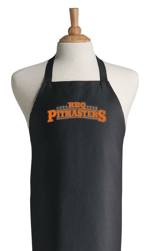 Bbq Pitmasters Black Grilling Apron Barbecue Apron Gift Idea