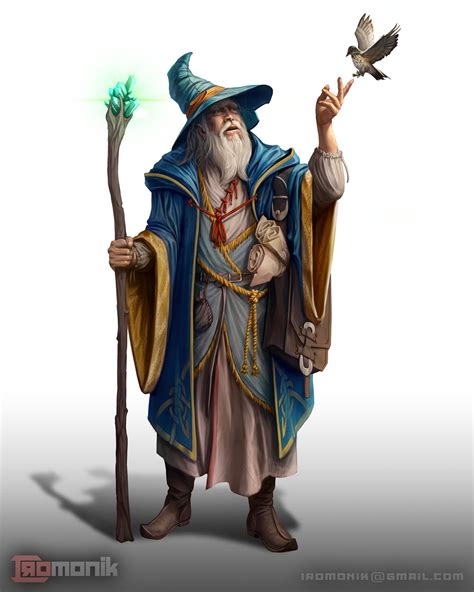Art Human Wizard Character Art Dungeonsanddragons