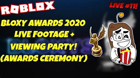Roblox 7th Annual Bloxy Awards Live Youtube