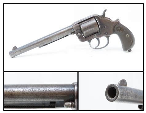 Colt Model Frontier Six Shooter Revolver C R Antique