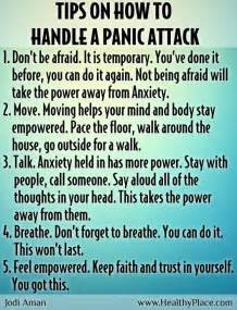 Panic Attack Tip Anxiety Coping Help Phases And Stages